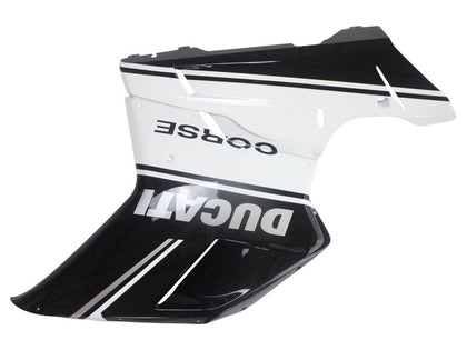 2007-2014 Ducati 1198 / 1098 / 848 Black White Fairing Kit