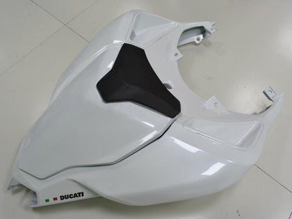 2007-2014 Ducati 1198 / 1098 / 848 White Black Fairing Kit