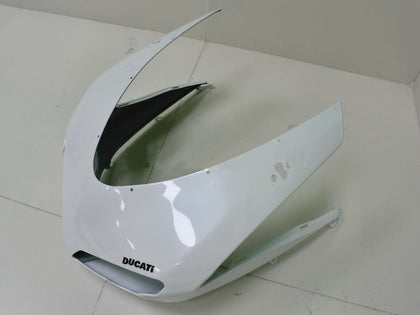 2007-2014 Ducati 1198 / 1098 / 848 White Black Fairing Kit
