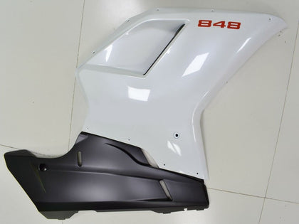 2007-2014 Ducati 1198 / 1098 / 848 White Black Fairing Kit