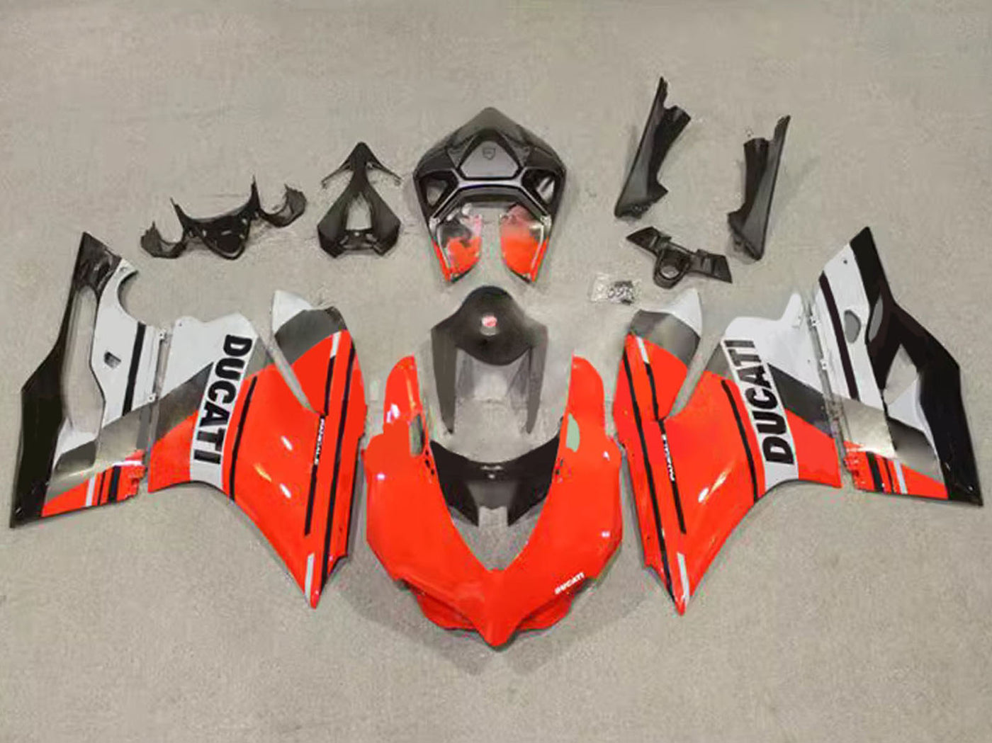 2011-2014 Red Grey Black Ducati Panigale 899 1199 Fairing Kit