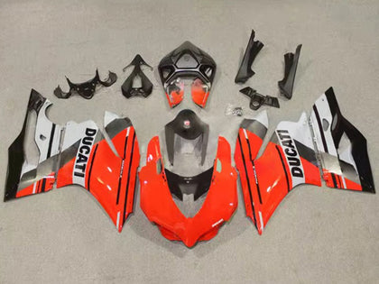 2011-2014 Ducati 899-Panigale / 1199-Panigale Red Gray Black Panigale Fairing Kit