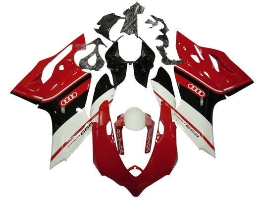 2011-2014 White Red Black Ducati Ducati Panigale 899 1199 Fairing Kit