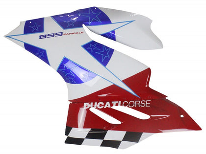 2011-2014 Ducati 899-Panigale / 1199-Panigale White Blue Red Panigale Fairing Kit