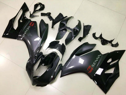 2011-2014 Ducati 899-Panigale / 1199-Panigale Glossy Black Panigale Fairing Kit