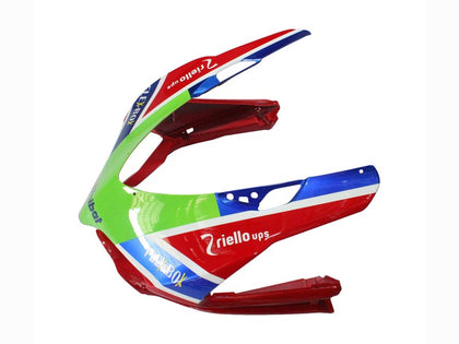 2011-2014 Ducati 899-Panigale / 1199-Panigale Red White with Blue Line Valsir Givi Panigale Fairing Kit