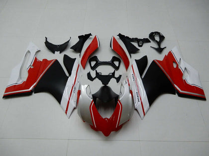2011-2014 Ducati 899-Panigale / 1199-Panigale Red Black Silver Panigale Fairing Kit