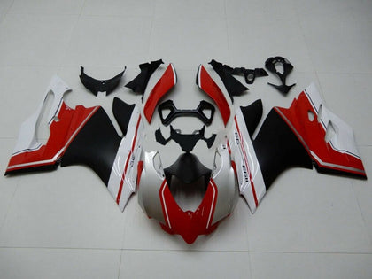 2011-2014 Ducati 899-Panigale / 1199-Panigale Red Black Silver Panigale Fairing Kit