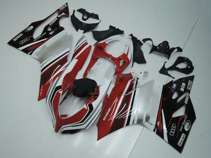 2011-2014 Ducati 899-Panigale / 1199-Panigale Red Black White Panigale Fairing Kit
