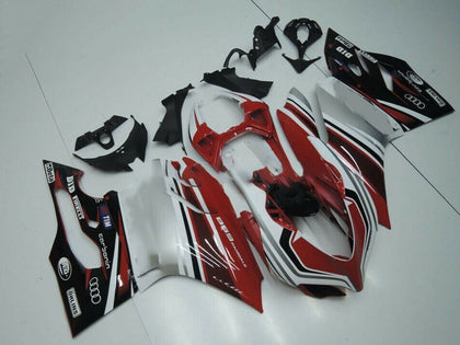 2011-2014 Ducati 899-Panigale / 1199-Panigale Red Black White Panigale Fairing Kit