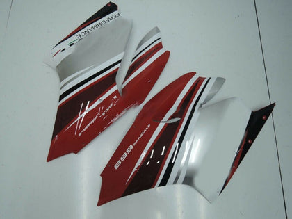 2011-2014 Ducati 899-Panigale / 1199-Panigale Red Black White Panigale Fairing Kit