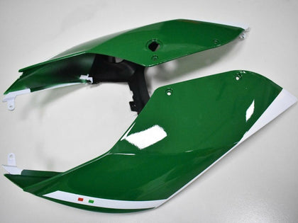 2011-2014 Ducati 899-Panigale / 1199-Panigale White Red Dark Green Panigale Fairing Kit