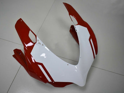 2011-2014 Ducati 899-Panigale / 1199-Panigale White Red Dark Green Panigale Fairing Kit