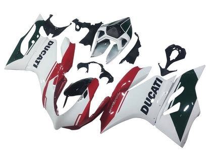 2011-2014 Ducati 899-Panigale / 1199-Panigale Red White Black Panigale Fairing Kit