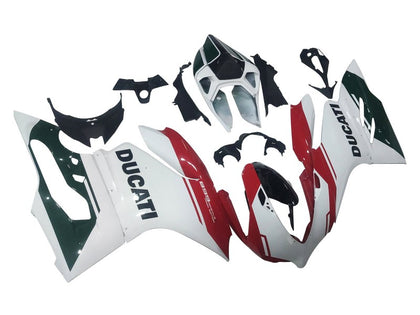 2011-2014 Ducati 899-Panigale / 1199-Panigale Red White Black Panigale Fairing Kit