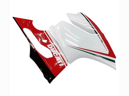 2011-2014 Ducati 899-Panigale / 1199-Panigale White Red Black Panigale Fairing Kit