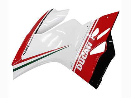 2011-2014 Ducati 899-Panigale / 1199-Panigale White Red Black Panigale Fairing Kit