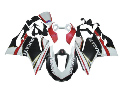 2011-2014 Ducati 899-Panigale / 1199-Panigale Black Red White Panigale Fairing Kit