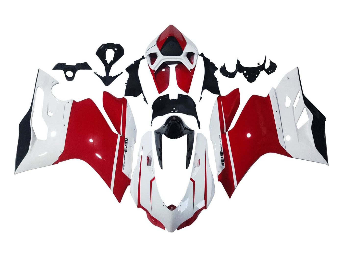 2011-2014 Red White Black Ducati Ducati Panigale 899 1199 Fairing Kit