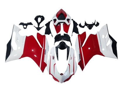 2011-2014 Ducati 899-Panigale / 1199-Panigale Red White Black Panigale Fairing Kit