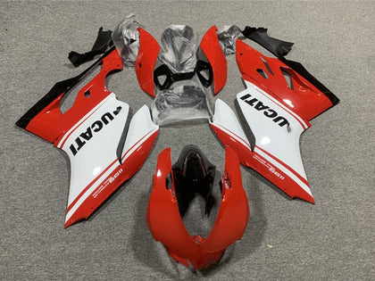 2011-2014 Ducati 899-Panigale / 1199-Panigale Red White Panigale Fairing Kit