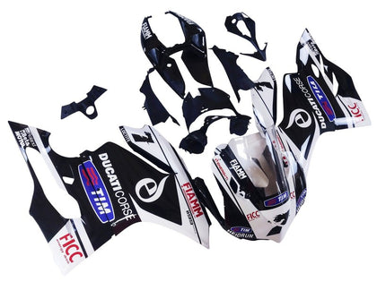 2011-2014 Ducati 899-Panigale / 1199-Panigale White Black Blue Fiamm Ficc Panigale Fairing Kit