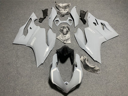 2011-2014 Ducati 899-Panigale / 1199-Panigale Light Gray Corse Panigale Fairing Kit