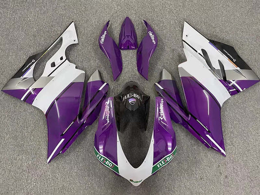 2015-2020 Purple White Flex Box Ducati 959 1299 Fairing Kit