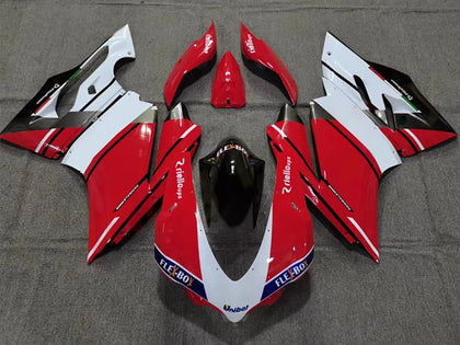 2015-2020 Ducati 959-Panigale / 1299-Panigale Red White Black Flex Box Fairing Kit