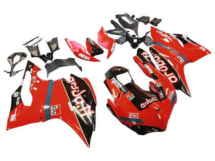 2015-2020 Ducati 959-Panigale / 1299-Panigale Red Black Fiamm Fairing Kit