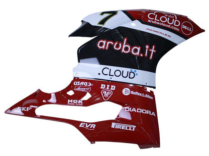 2015-2020 Ducati 959-Panigale / 1299-Panigale Red White Black Fairing Kit