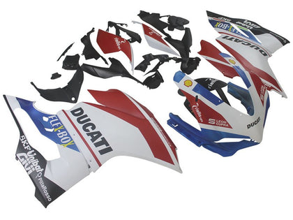 2015-2020 Ducati 959-Panigale / 1299-Panigale Blue White Red Fairing Kit