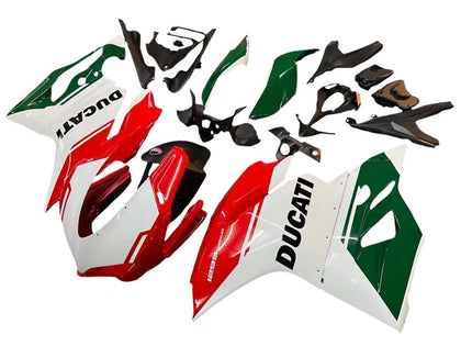 2015-2020 Ducati 959-Panigale / 1299-Panigale Red White Green Fairing Kit