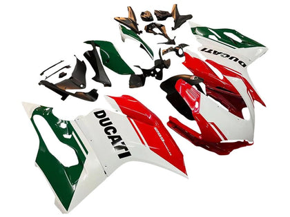 2015-2020 Ducati 959-Panigale / 1299-Panigale Red White Green Fairing Kit