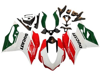 2015-2020 Ducati 959-Panigale / 1299-Panigale Red White Green Fairing Kit