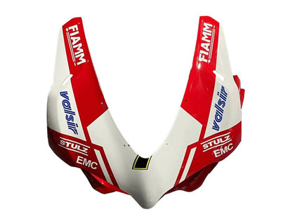 2015-2020 Ducati 959-Panigale / 1299-Panigale Red White Green Valsir Fiamm 7 Fairing Kit