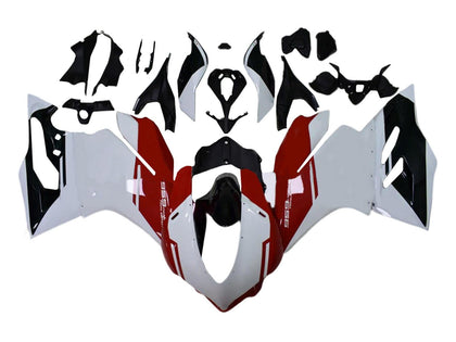 2015-2020 Ducati 959-Panigale / 1299-Panigale Red White Flex Box Givi Fairing Kit