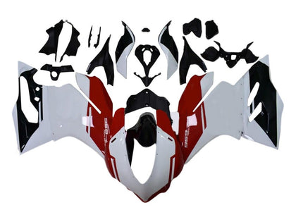 2015-2020 Ducati 959-Panigale / 1299-Panigale Red White Flex Box Givi Fairing Kit