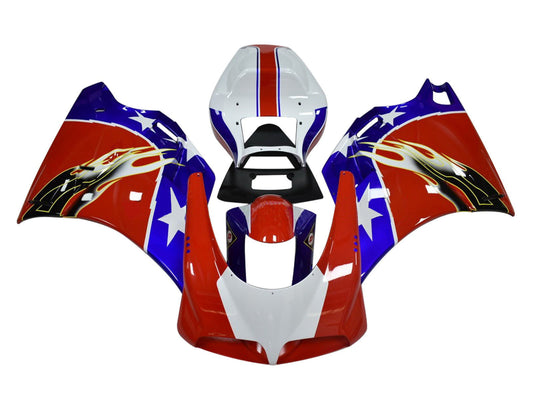 1993-2005 Red Blue White Ducati 748 916 996 998 Fairing Kit