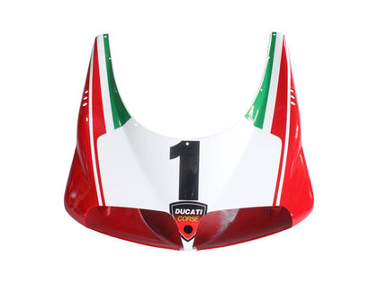 1993-2005 Ducati 998 / 996 / 916 / 748 White Black Fairing Kit