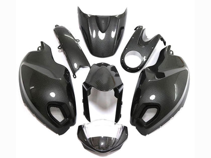 2008-2012 Ducati Monster-696 / Monster Black Carbon Fiber 796 1100 1100S Fairing Kit