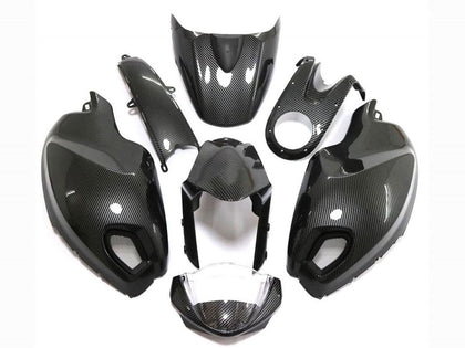 2008-2012 Ducati Monster-696 / Monster Black Carbon Fiber 796 1100 1100S Fairing Kit