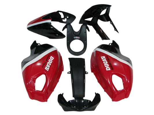 2008-2012 Red Black White Ducati Monster 696 796 1100 1100S Fairing Kit