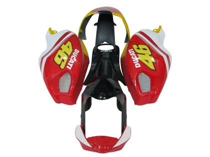 2008-2012 Ducati Monster-696 / Monster Red White Yellow 796 1100 1100S Fairing Kit