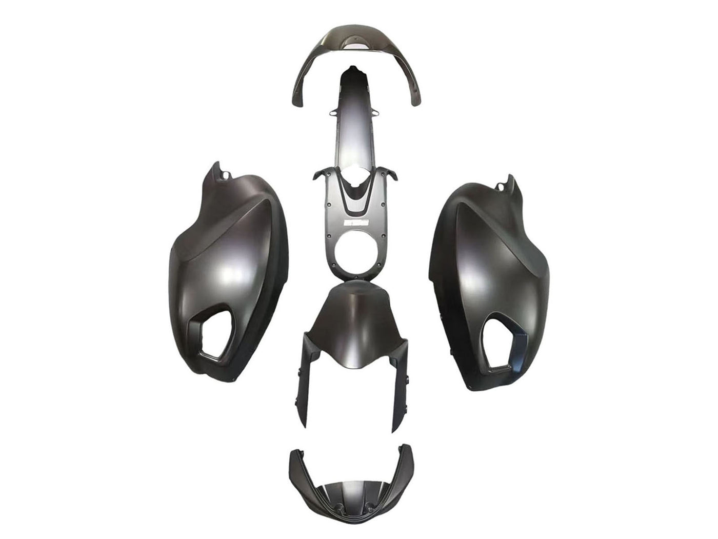 2008-2012 Black Ducati Monster 696 796 1100 1100S Fairing Kit