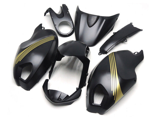 2008-2012 Black Gold Ducati Ducati Monster 696 796 1100 1100S Fairing Kit