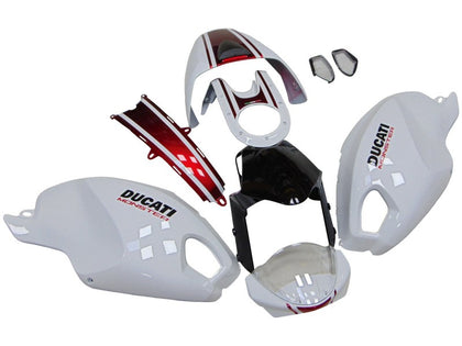 2008-2012 Ducati Monster-696 / Monster White Black Red 796 1100 1100S Fairing Kit