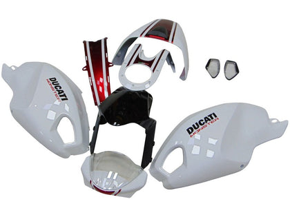 2008-2012 Ducati Monster-696 / Monster White Black Red 796 1100 1100S Fairing Kit