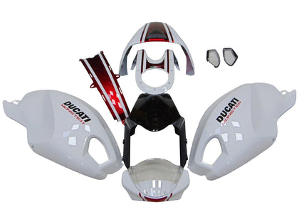 2008-2012 Ducati Monster-696 / Monster White Black Red 796 1100 1100S Fairing Kit