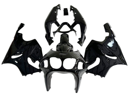 1996-2003 Kawasaki ZX-7R Glossy Black Fairing Kit
